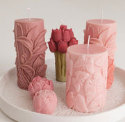 Floral Soy Candles